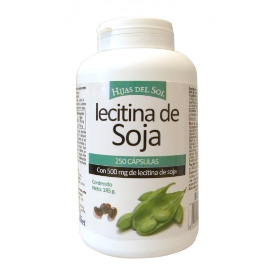 LECITINA DE SOJA 500 mg 250 Perlas