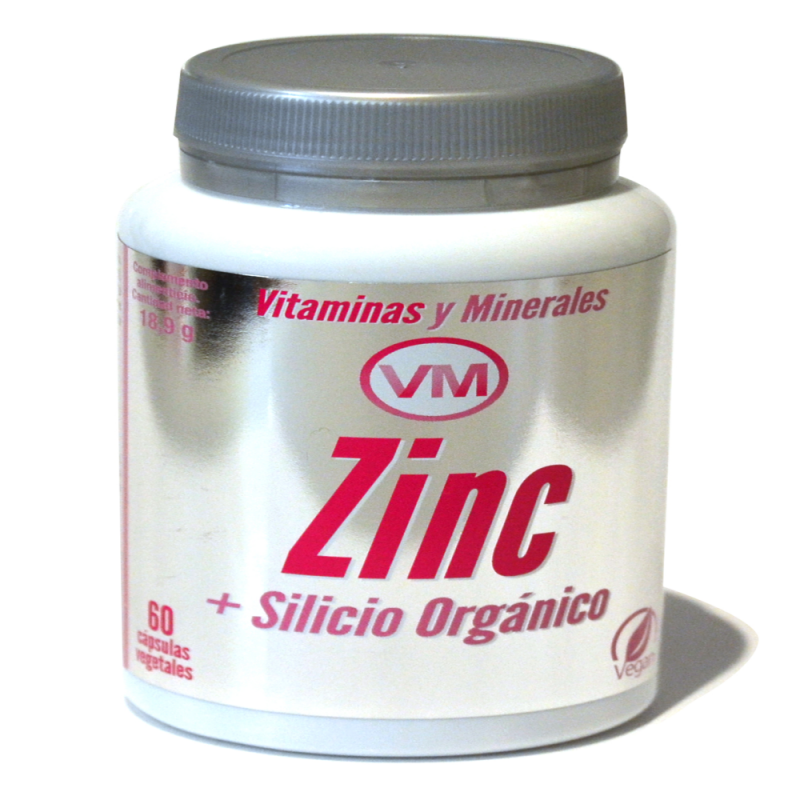 ZINC + SILICIO ORGANICO 60 Caps
