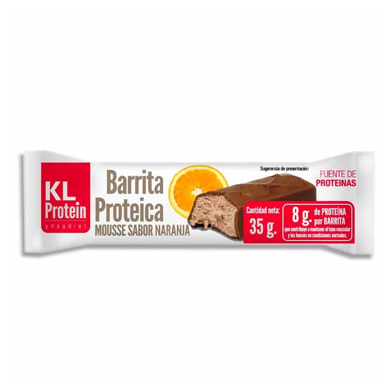 EXP BARRITA PROTEICA NARANJA MOUSSE 35 gr 20 Barri