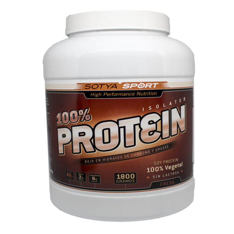 100% PROTEIN SOJA FRESA 1,8KG