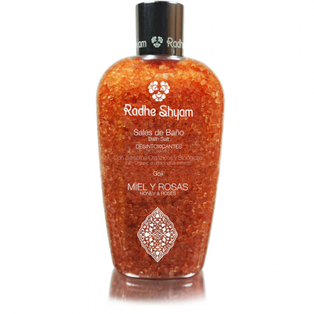 SALES BAÑO MIEL ROSAS 330gr