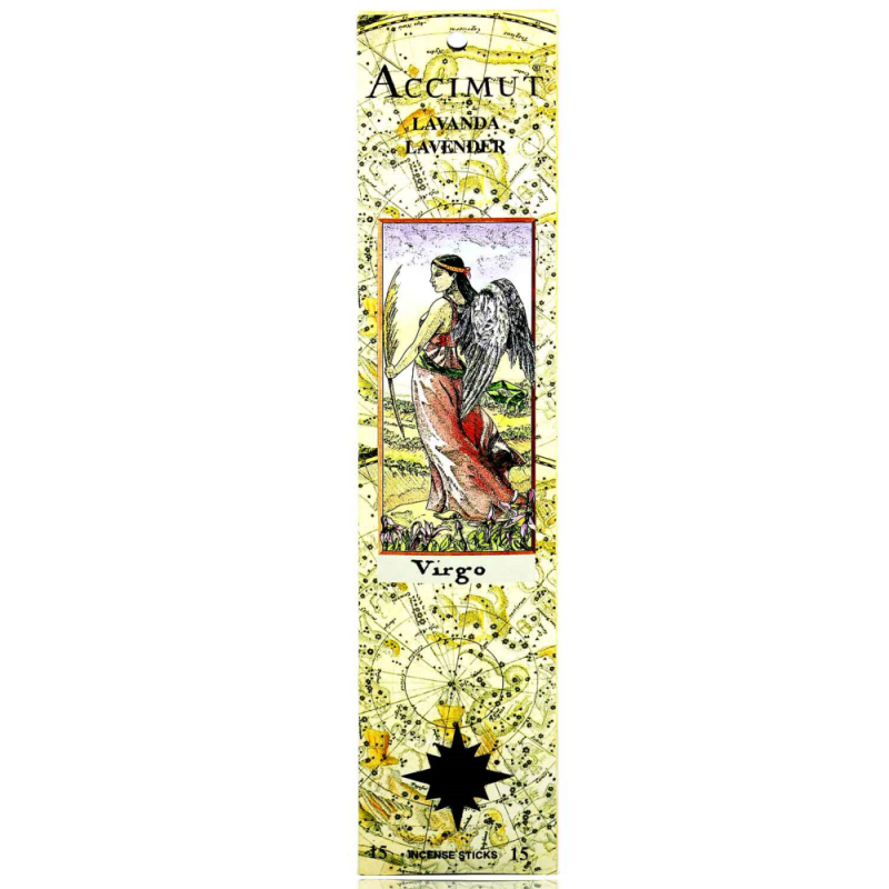 INCIENSO STICK ACCIMUT VIRGO LAVANDA