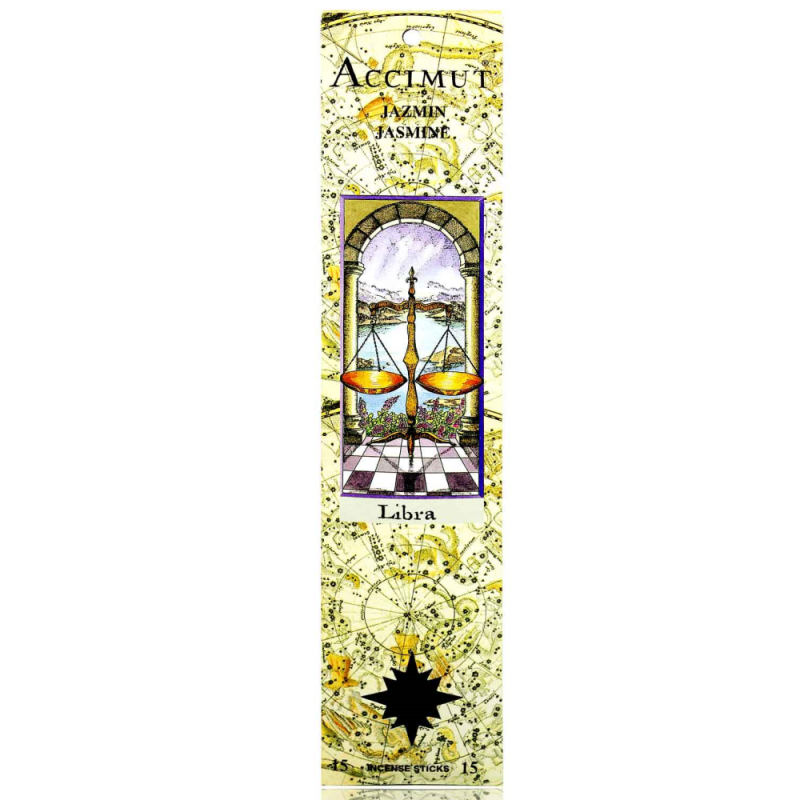 INCIENSO STICK ACCIMUT LIBRA JAZMIN