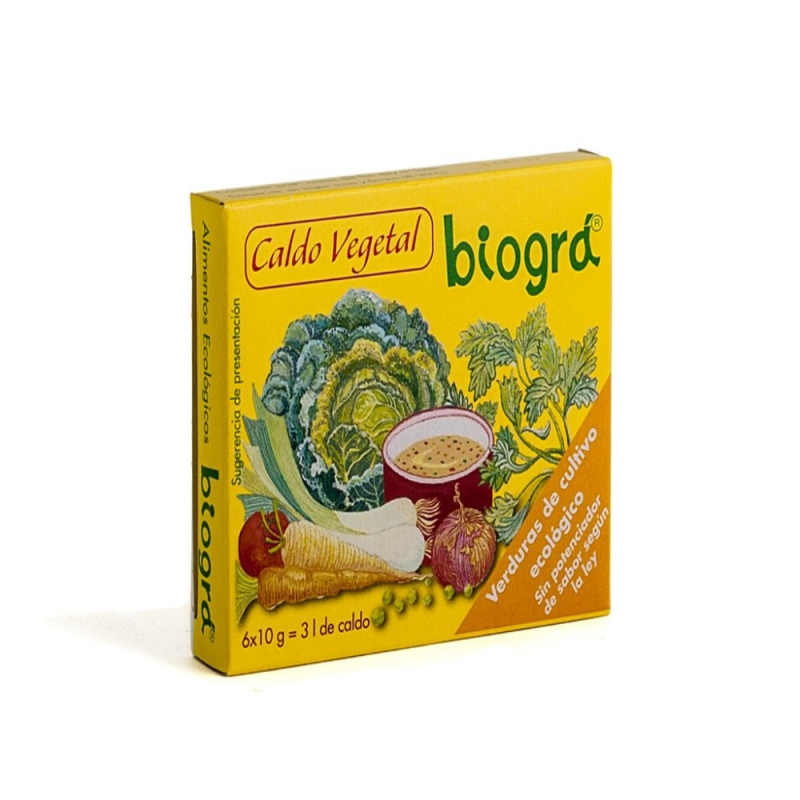 CALDO VEGETAL CUBITOS 66 gr