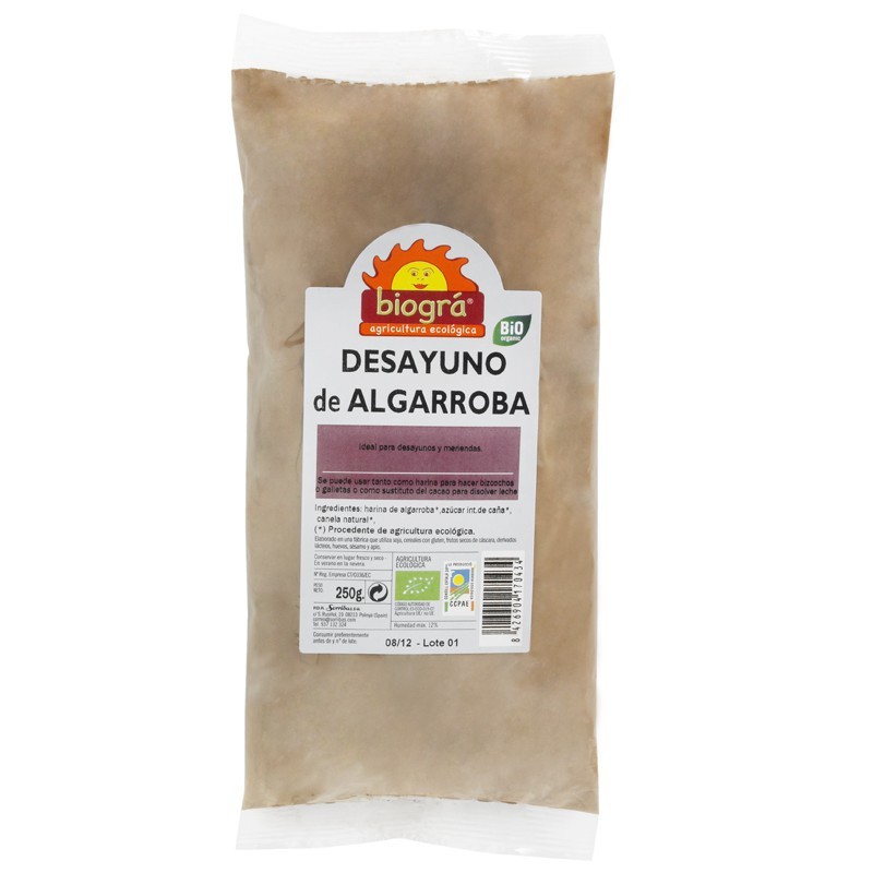 DESAYUNO DE ALGARROBA 250 gr