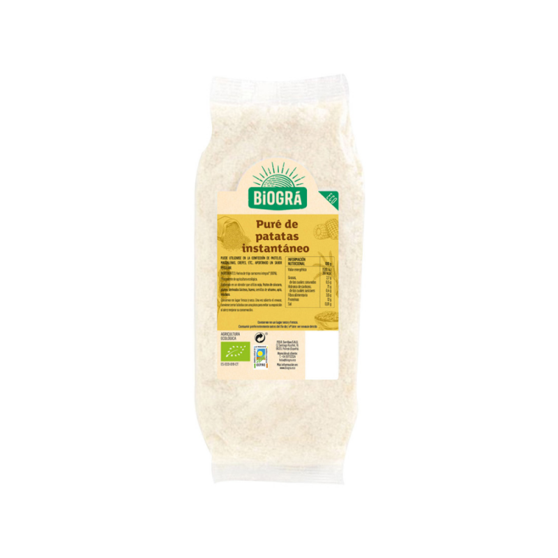 PURE DE PATATAS INSTANTANEO 250G BIOGRA BIO