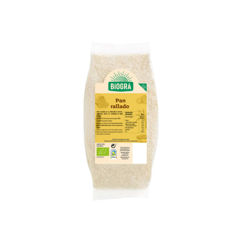PAN RALLADO (PARA REBOZAR) 250G BIOGRA BIO