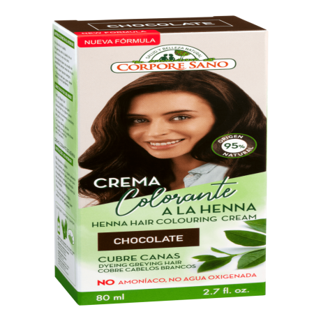 CREMA COLORANTE CABELLO CHOCOLATE 80 ml