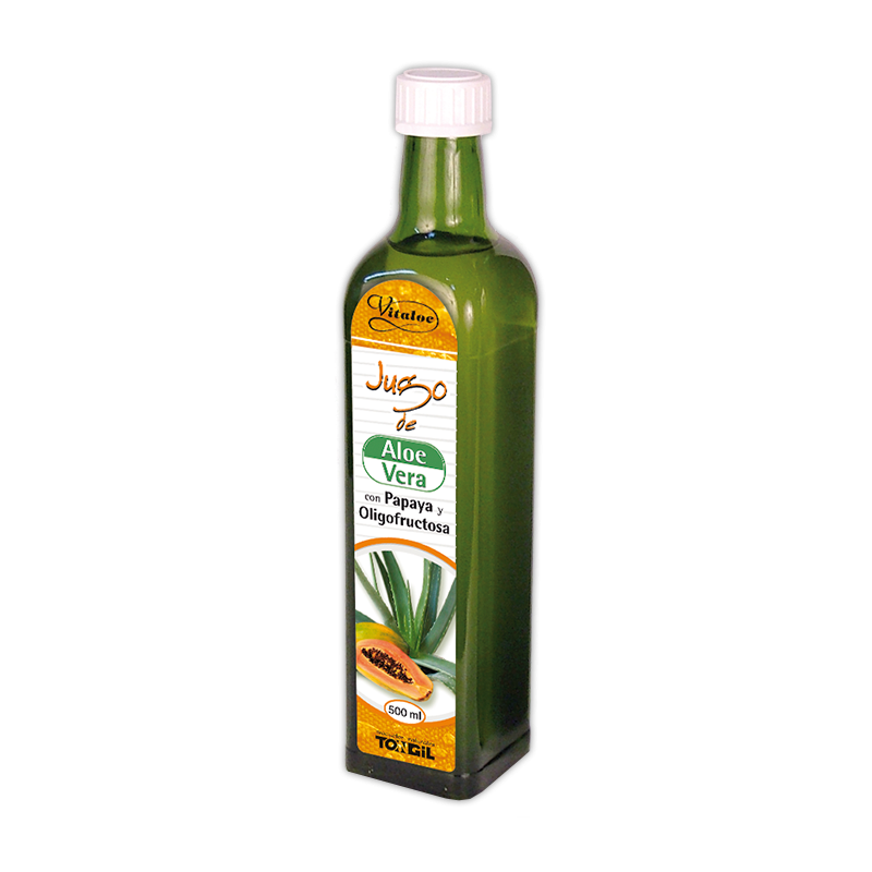 VITALOE JUGO DE  ALOE VERA CON PAPAYA 500 ml