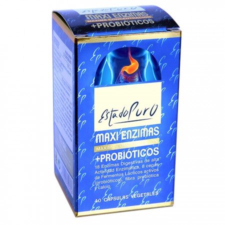 ESTADO PURO MAXI ENZIMAS + PROBIOTICOS 40 Vcap