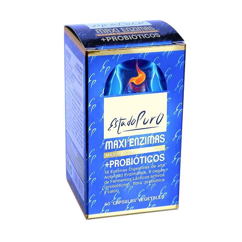 ESTADO PURO MAXI ENZIMAS + PROBIOTICOS 40 Vcap