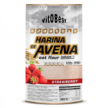 HARINA DE AVENA 1 Kg FRESA