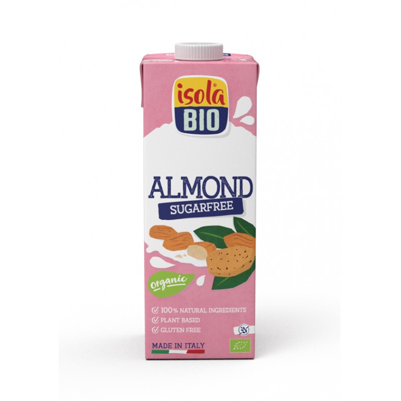 BEBIDA DE ALMENDRAS SIN AZUCAR BIO 1 Litro