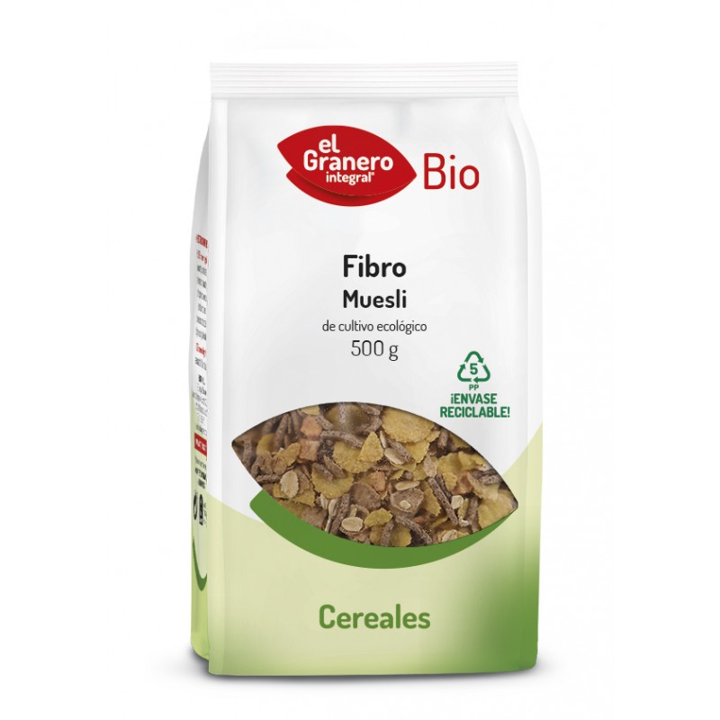 FIBRO MUESLI BIO 500 GRAMOS