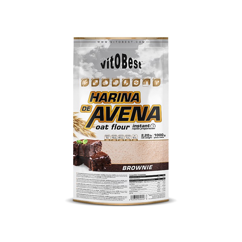 HARINA DE AVENA 1 Kg BROWNIE