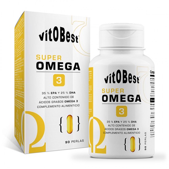 SUPER OMEGA 3 DOBLE POTENCIA 90 Perlas