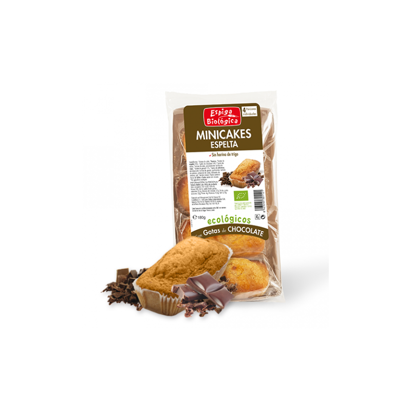 E.BIO MINICAKE ESPELTA CHOCOLATE ECO 4x45 g