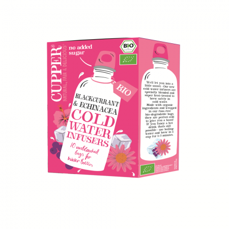 INFUSION FRIA CON GROSELLA NEGRA Y EQUINACEA BIO