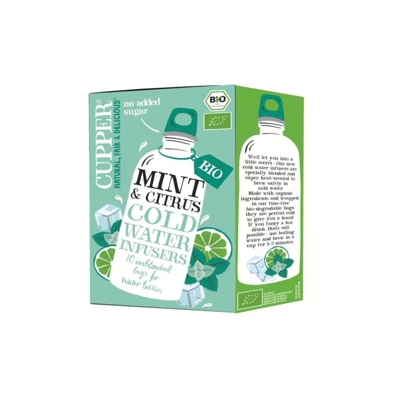 INFUSION FRIA DE MENTA Y CITRICOA BIO 10 Bolsas