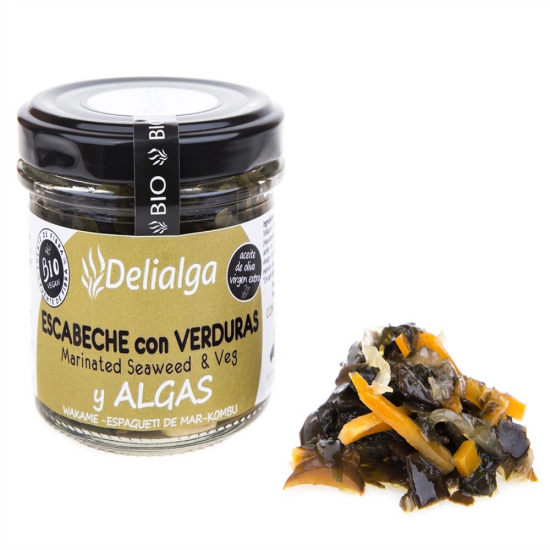 ESCABECHE DE VERDURAS Y ALGAS BIO 100 g