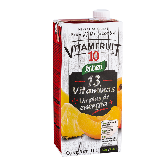 VITAMFRUIT N-10 ZUMO VIT. 1L Santiveri 1