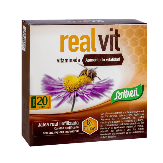 REALVIT VITAMINADA 20 VIALES Santiveri 2