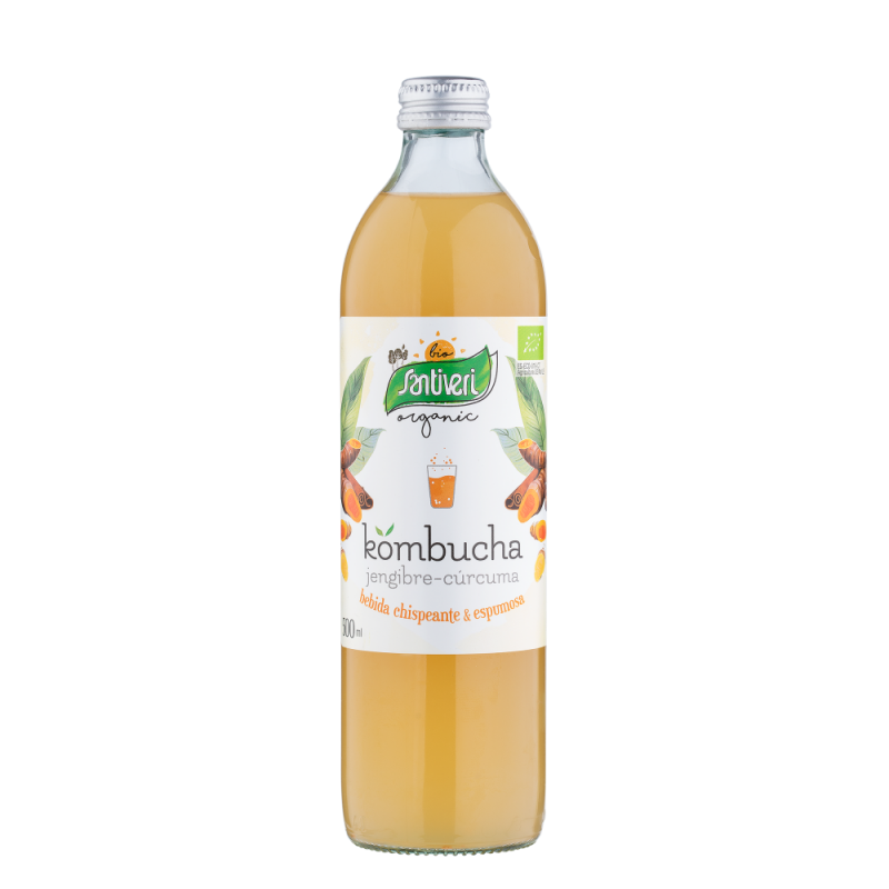 KOMBUCHA CURCUMA+JENGIBRE BIO Santiveri
