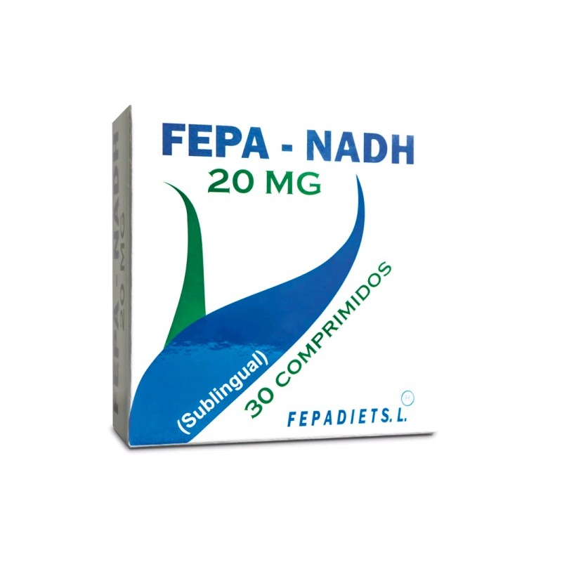 FEPA - NADH 20 mg SUBLINGUAL 30 Comp