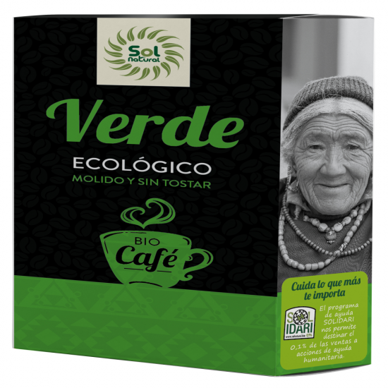 CAFE VERDE MOLIDO BIO 350 g