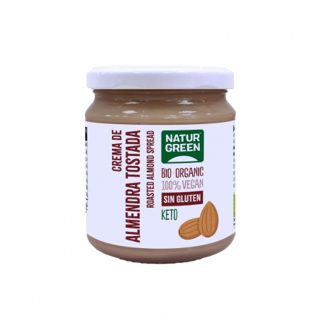 CREMA ALMENDRA TOSTADA BIO 250 Gramos