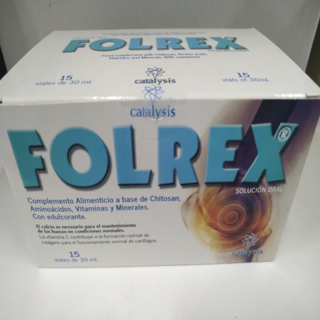 FOLREX 15 VIALES