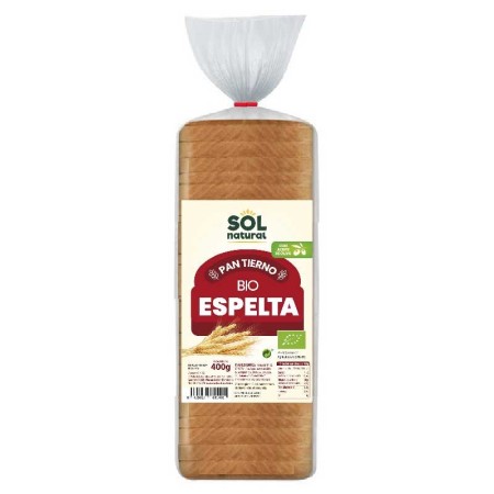 PAN TIERNO DE ESPELTA BIO 400 g