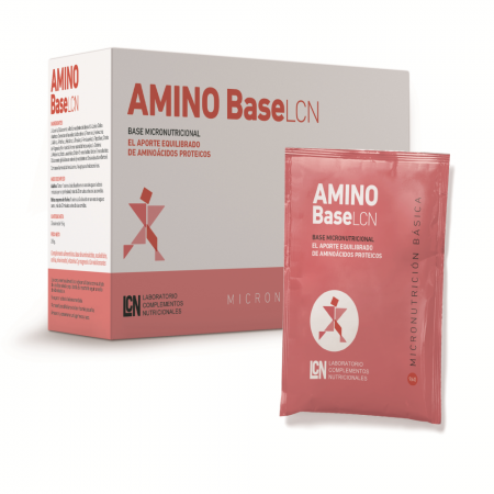 AMINO BASE LCN 30 SOBRES SABOR FRUTOS ROJOS