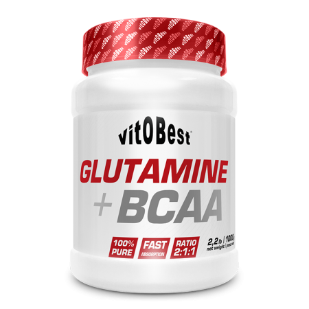 GLUTAMINA + BCAA COMPLEX 1000 mg LIMON