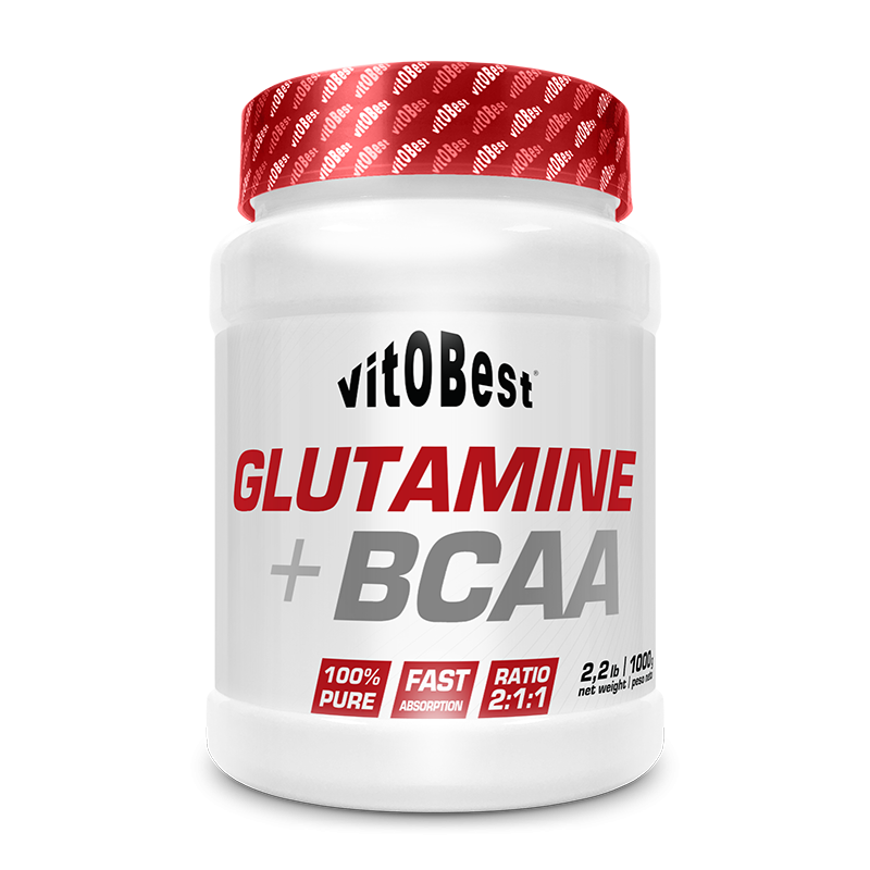 GLUTAMINA + BCAA COMPLEX 1000 mg LIMON