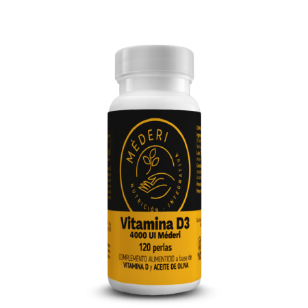 VITAMINA D3 4000 UI MEDERI 120 Perlas