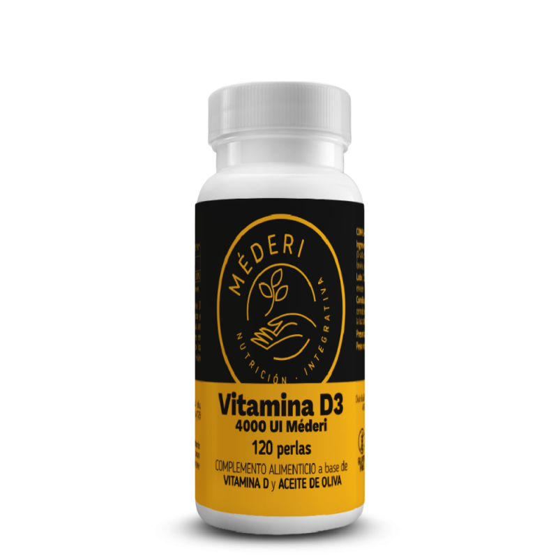 VITAMINA D3 4000 UI MEDERI 120 Perlas