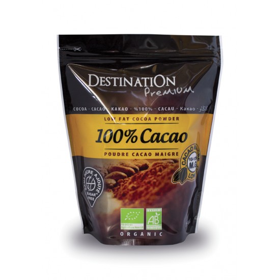 CACAO 100% 10-12% MATERIA GRASA BIO 250 g