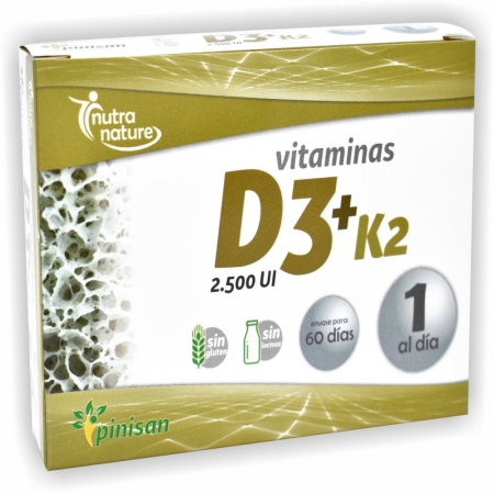 D3+K2 NUTRANATURE 60 Caps