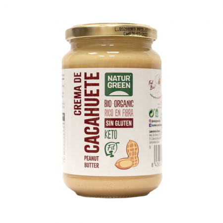 CREMA DE CACAHUETE BIO 330 Gramos
