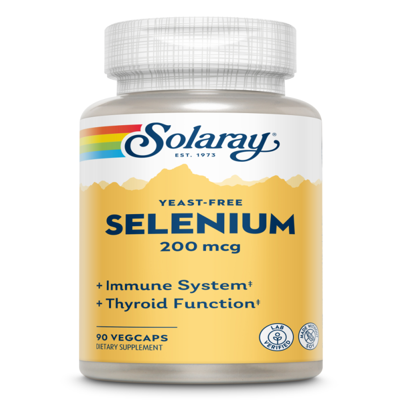 SIN LEVADURAS SELENIO 200 mcg  90 Caps