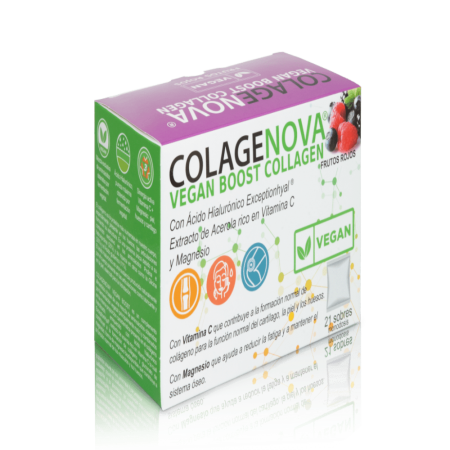COLAGENOVA VEGAN BOOST 21 SOBRES FRUTOS DEL BOSQUE