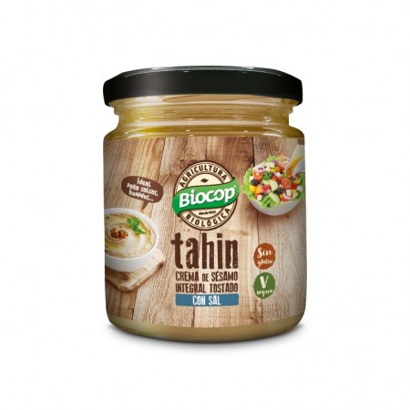 TAHIN INTEGRAL TOSTADO SAL BIOCOP 225 G