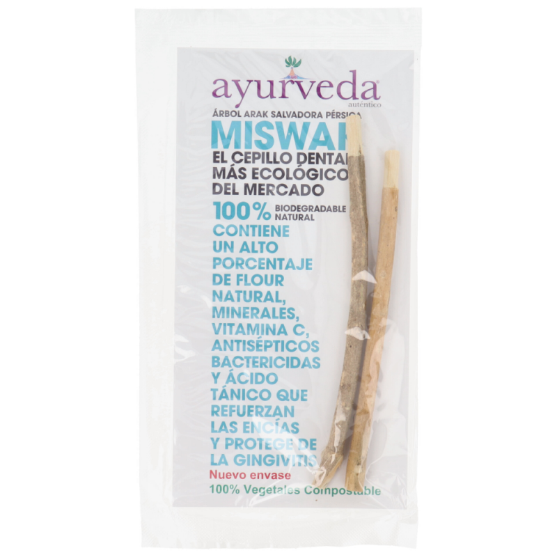 CEPILLO DENTAL ECOLOGICO MISWAK DE BAMBÚ