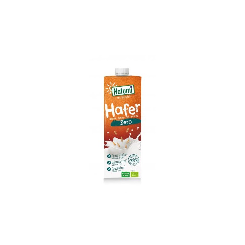 BEBIDA DE AVENA ZERO 1 LITRO BIO