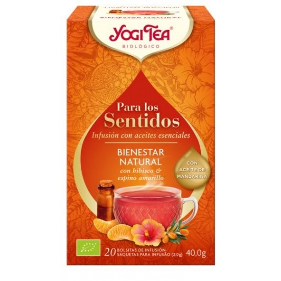 Yogi Tea Sentidos Bienestar Natural 20B
