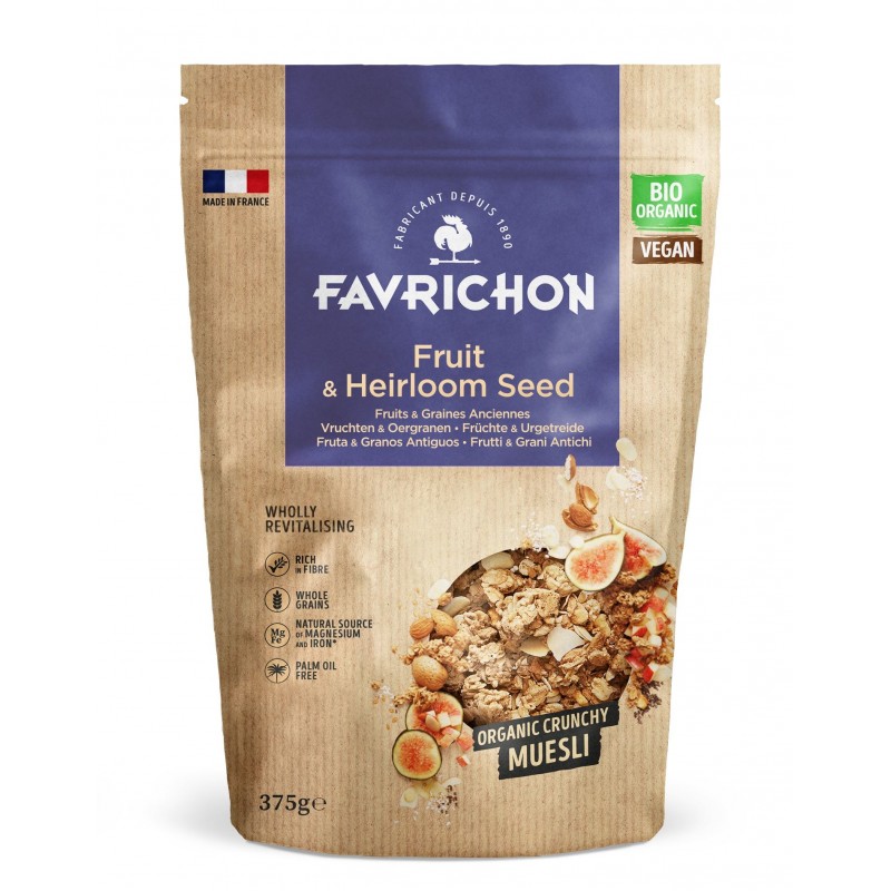 Muesli crunchy frutas y cereales 375g