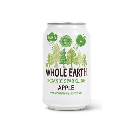 Refresco Manzana s/azucar BIO 330ml WHOLE EARTH