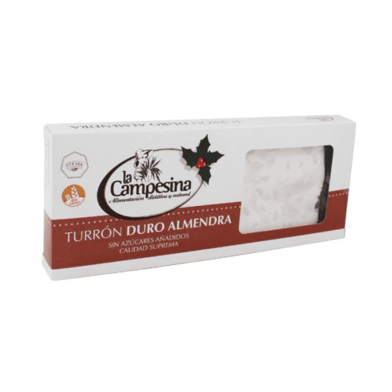 TURRON ALMENDRA DURO S/A S/GLUTEN 185g