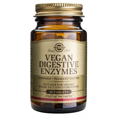 VEGAN ENZIMAS DIGESTIVAS 50 comp